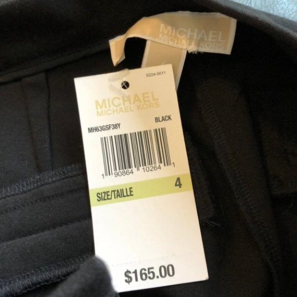 Michael Michael Kors Striped Velvet Skinny Pant - Picture 7 of 8